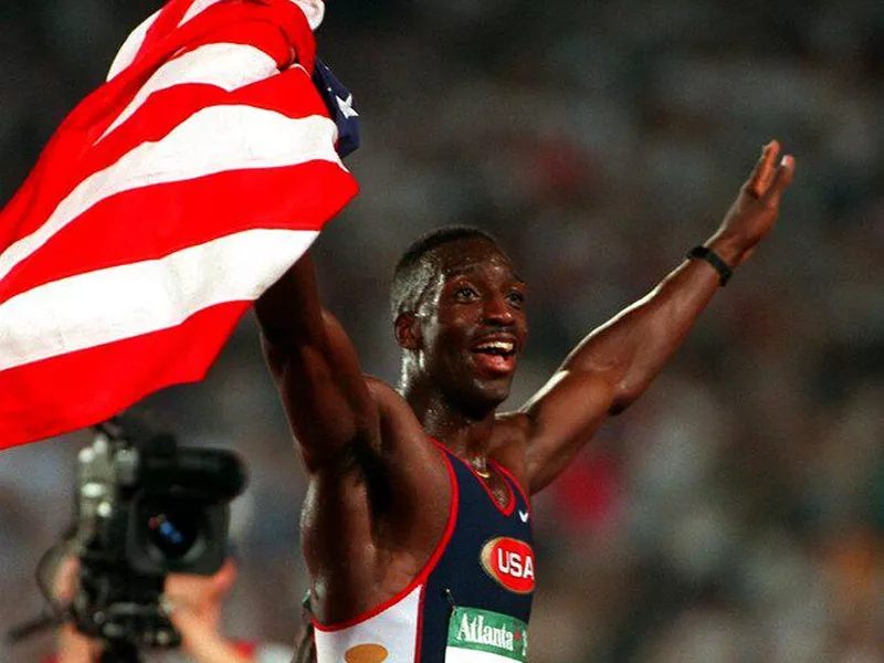 Olympic gold medalist Michael Johnson