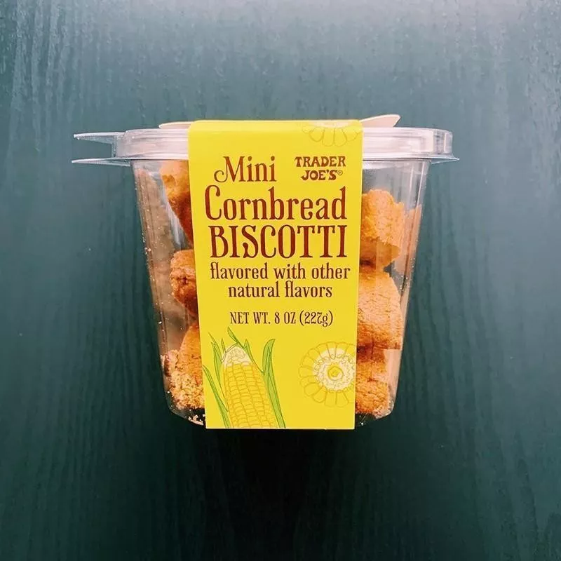 Mini Cornbread Biscotti