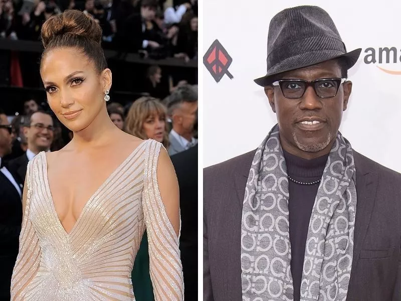 Jennifer Lopez and Wesley Snipes