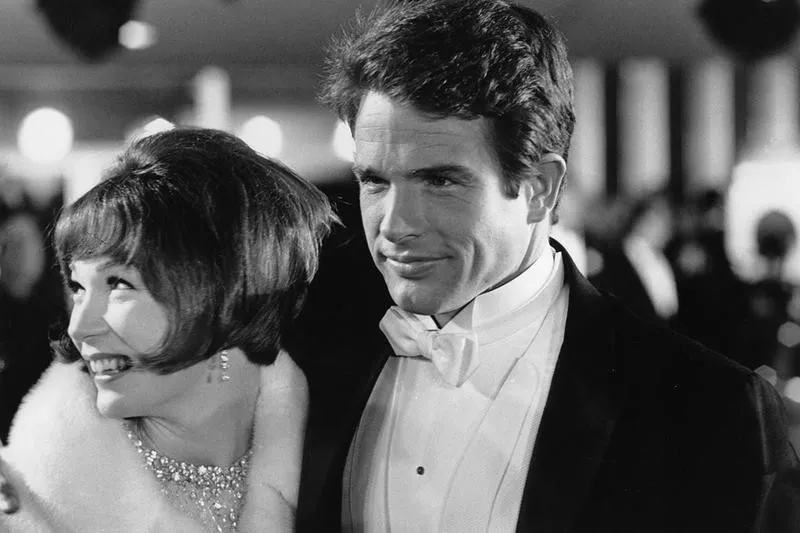 Warren Beatty and Shirley MacClaine