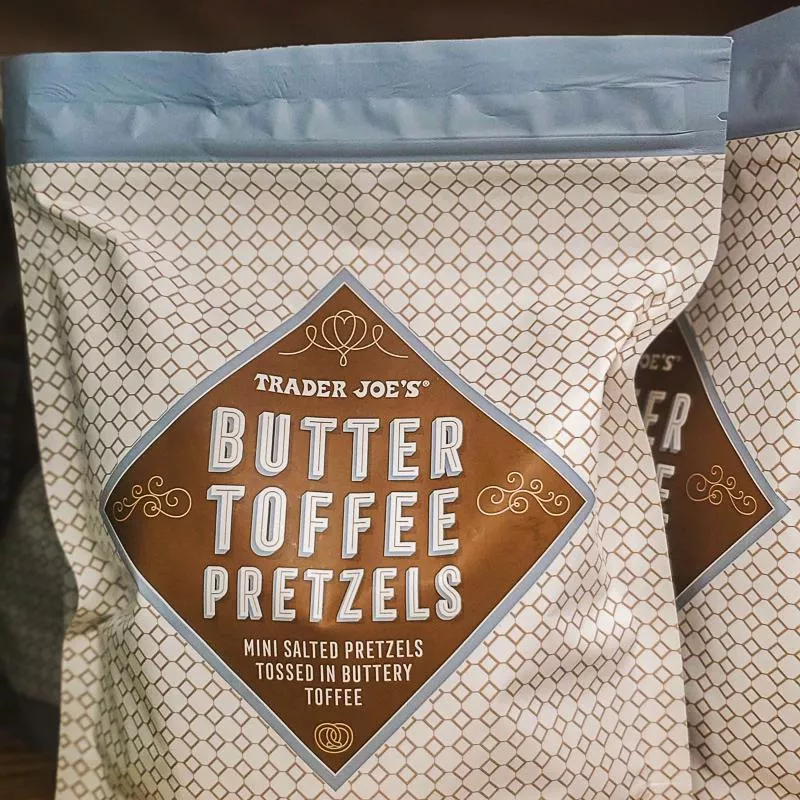 Butter Toffee Pretzels