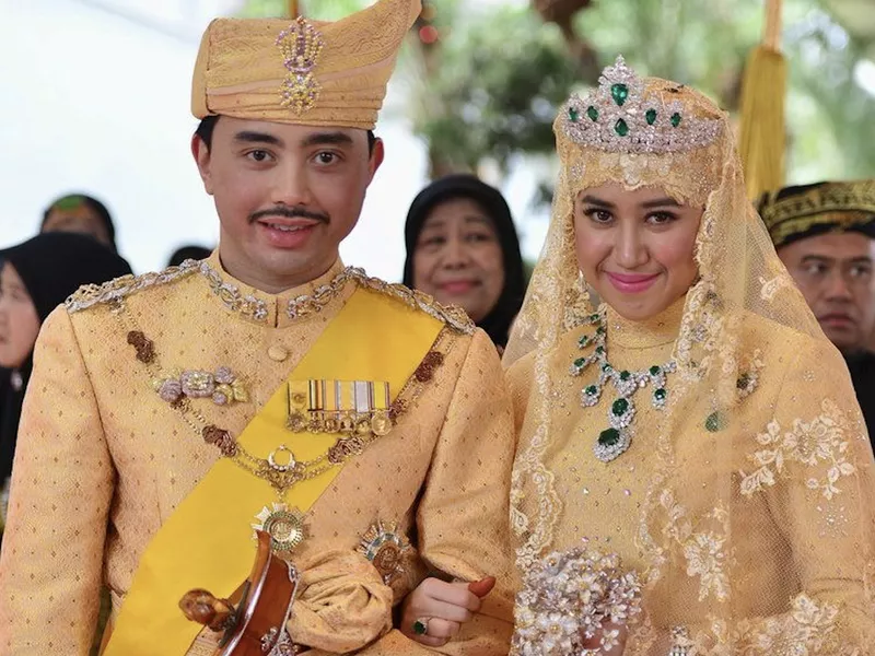 Prince Abdul Malik and Dayangku Raabi’atul