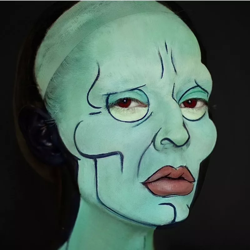 Squidward funny Halloween costume