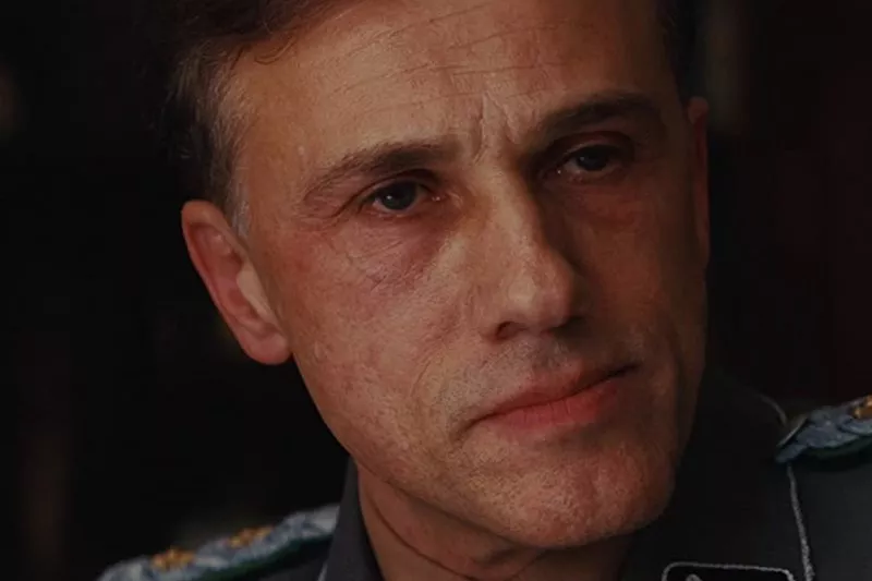 Hans Landa played by Christoph Waltz