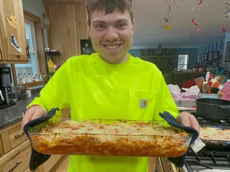 Joshua Bell cooking