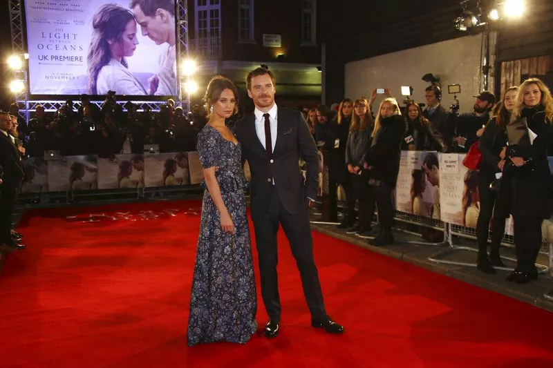 Michael Fassbender and Alicia Vikander