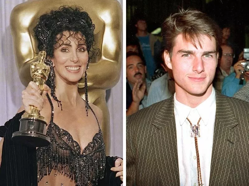 Cher and Tom Cruise