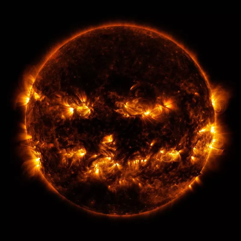 Face on the Sun