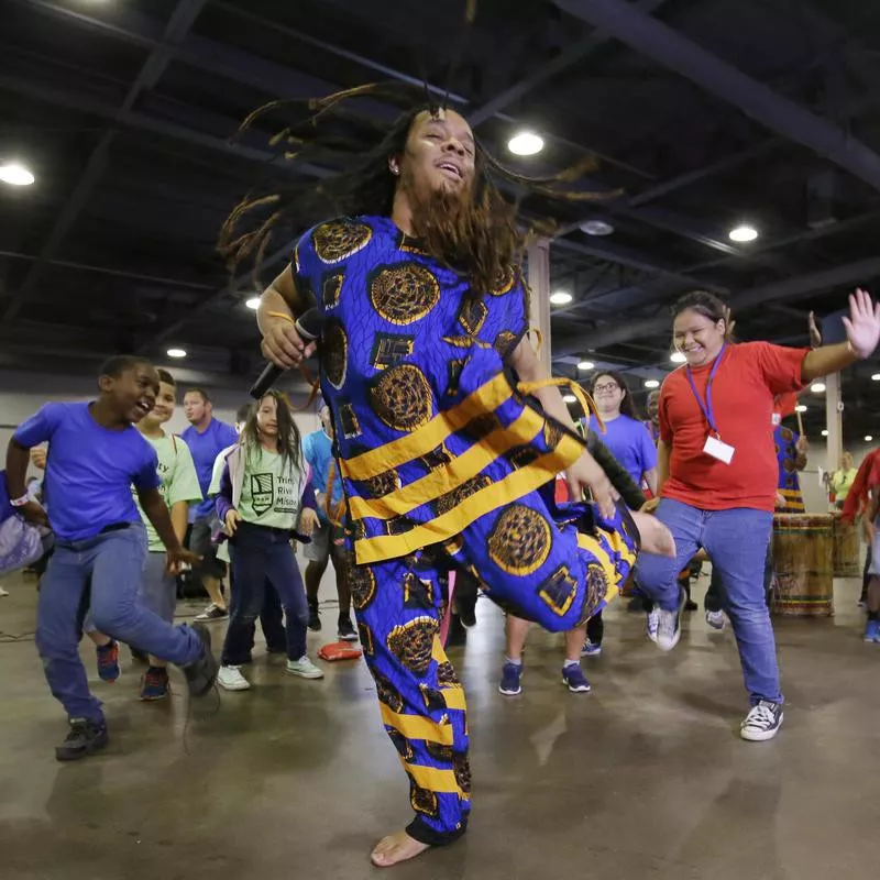 Juneteenth dancing