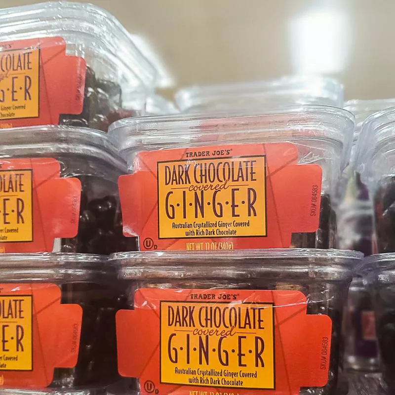 Dark Chocolate Covered Ginger