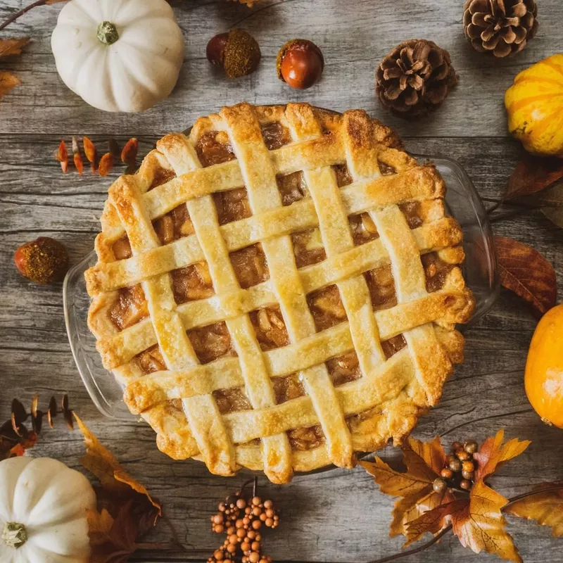 Apple Custard Pie