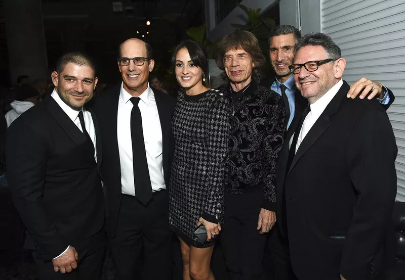 Mat Vlasic,Bruce Resnikoff,Melanie Hamrick,Mick Jagger,David Joseph,Sir Lucian Grainge