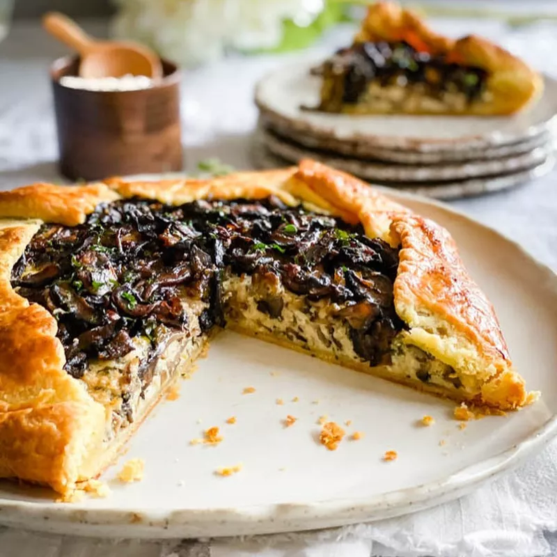 Wild Mushroom Galette