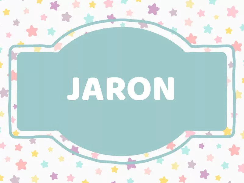 J Name Origins: Jaron