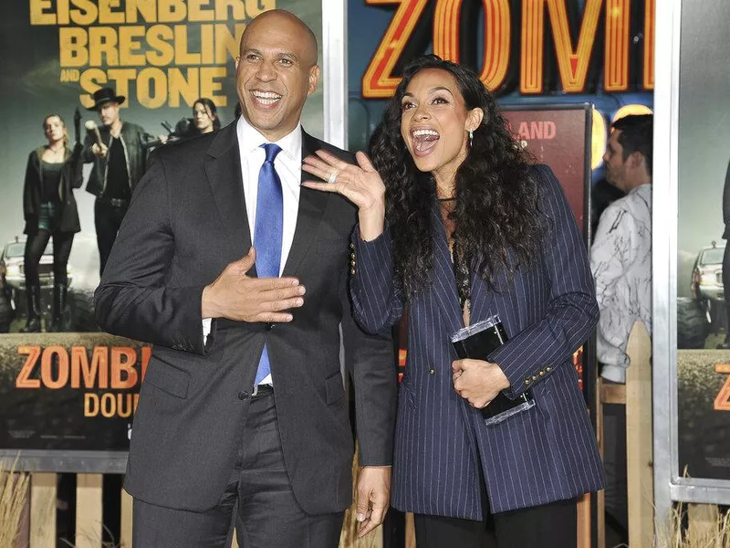 Cory Booker, Rosario Dawson