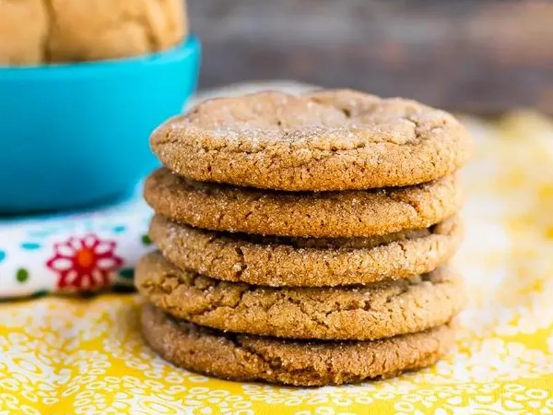 Soft gingerbread cookies