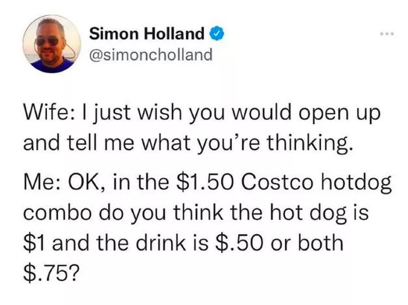 Costco Hotdog meme