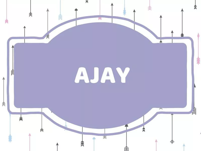 Unique Baby Boy Names: Ajay