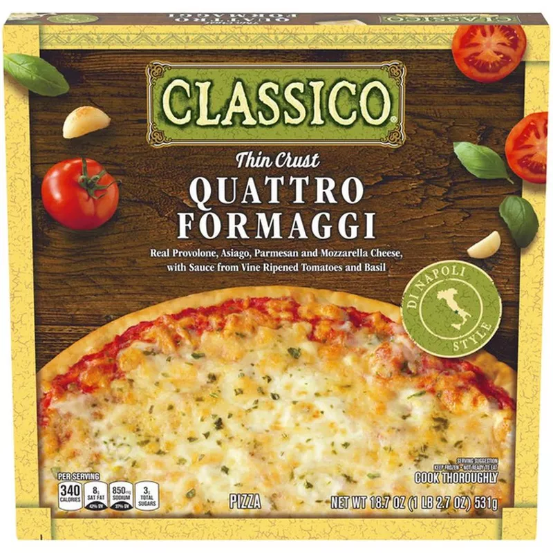 Thin Cut Quattro Formaggi