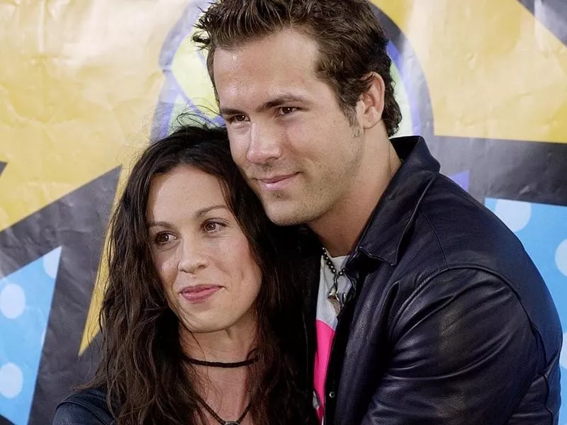 Ryan Reynolds and Alanis Morissette