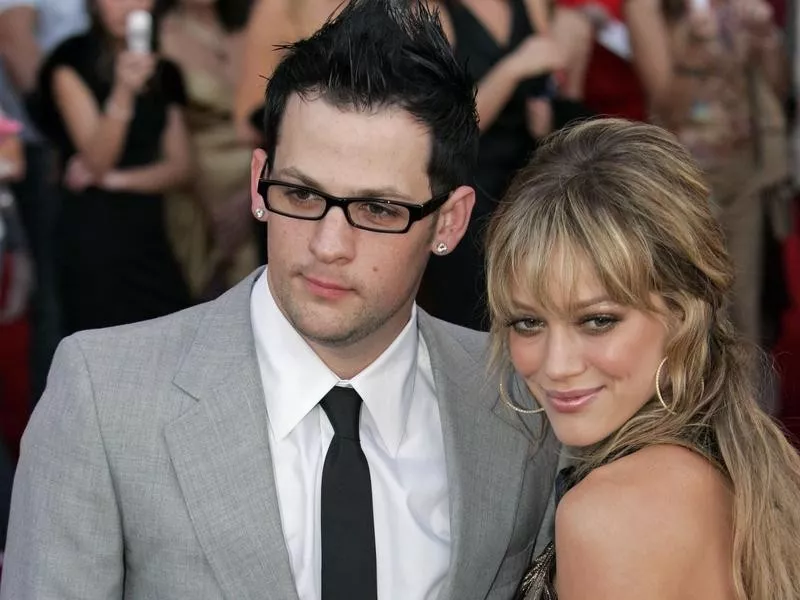 Hilary Duff and Joel Madden