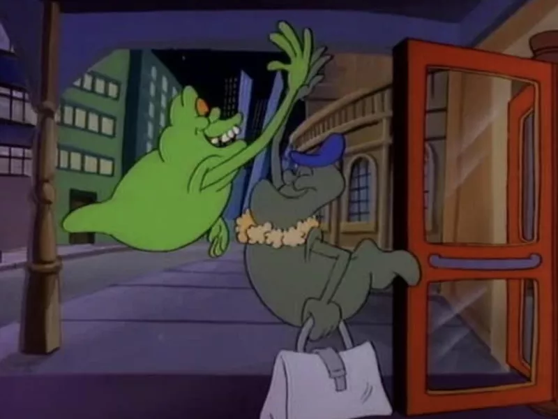 Slimer! And The Real Ghostbusters