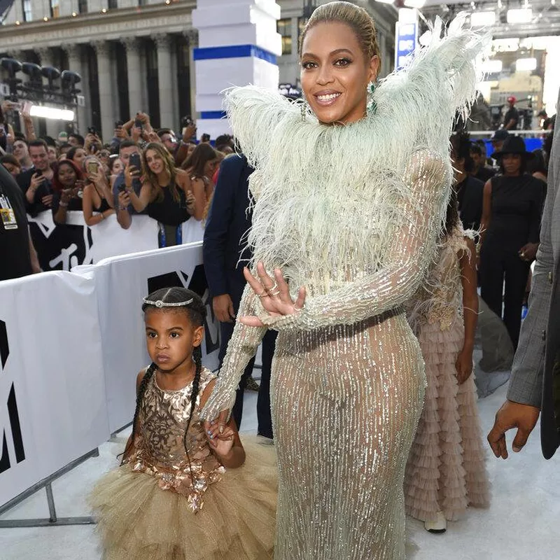 Beyonce and Blu Ivy