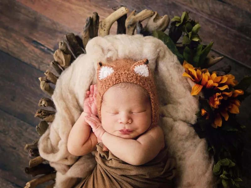 Newborn photo idea