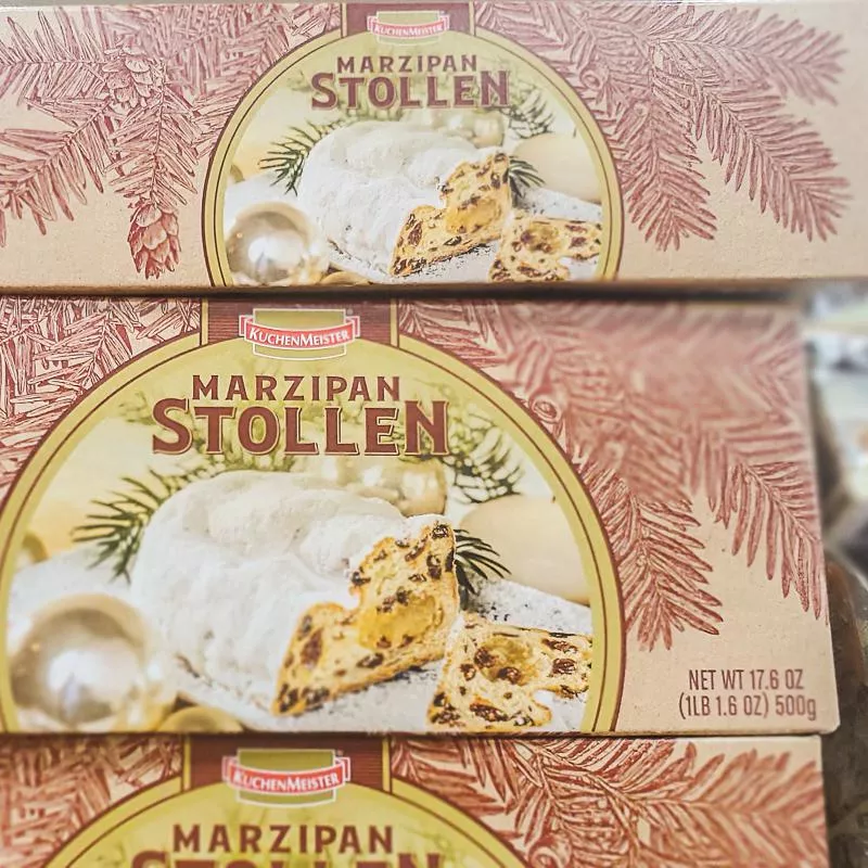 Marzipan Stollen