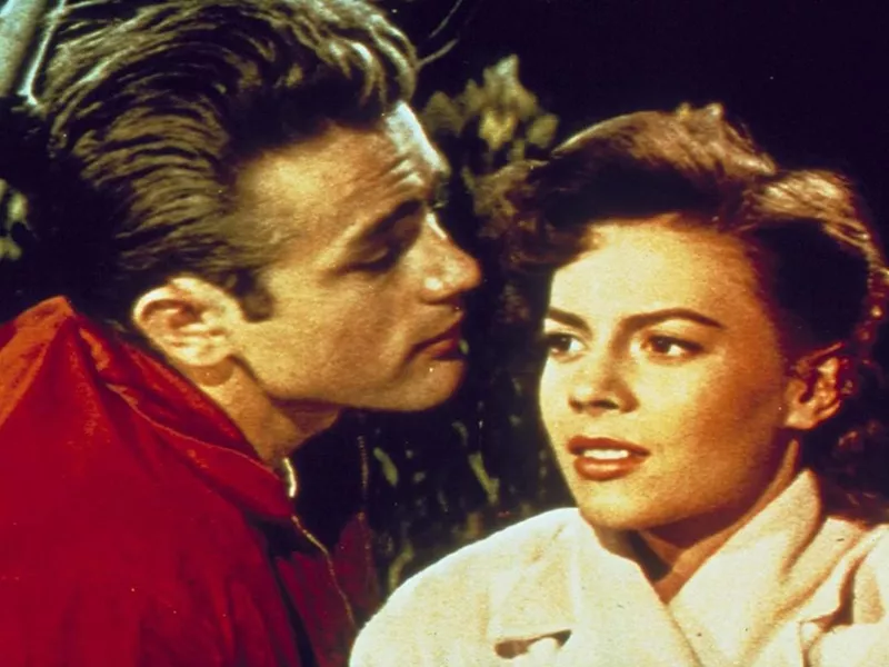 James Dean and Natalie Wood in Rebel Without a Cause