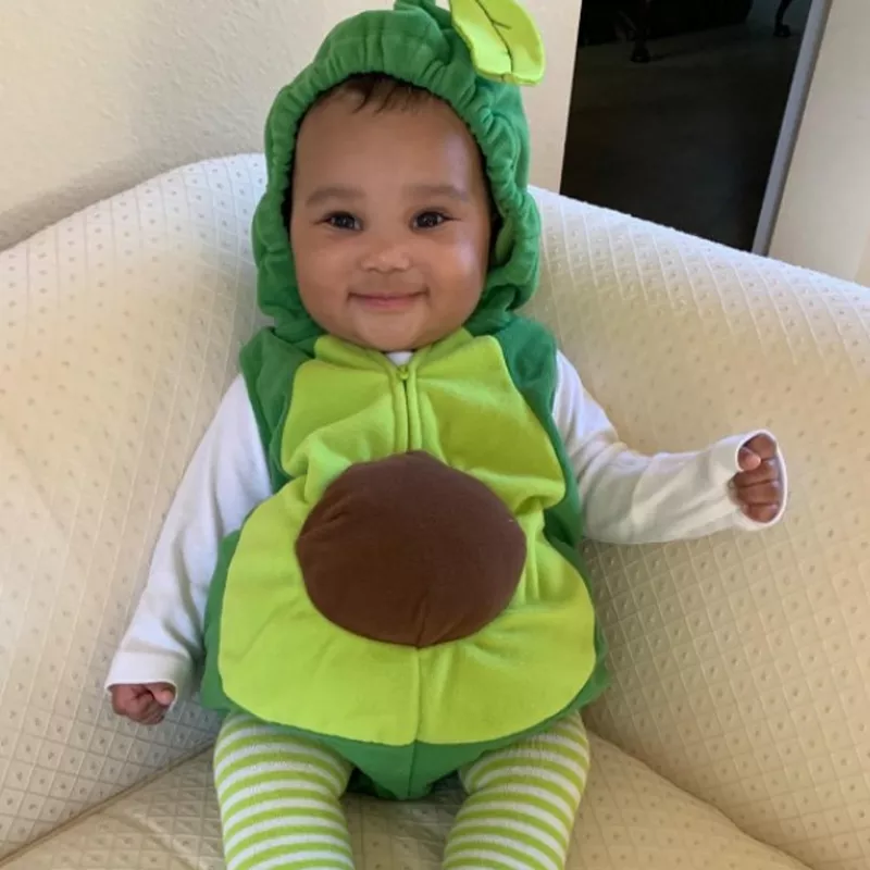 Baby avocado costume