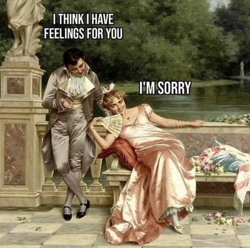 Vintage painting meme