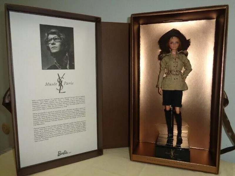 Barbie Platinum Label Yves Saint Laurent Safari Jacket Doll 2018