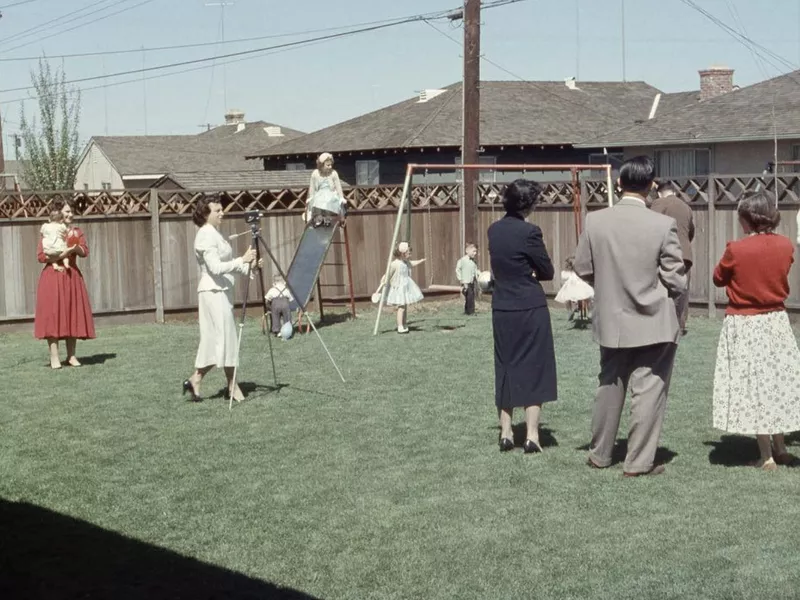 Backyard party