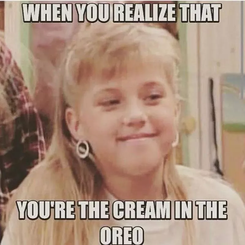 Middle children are the cream in the middle of the oreo