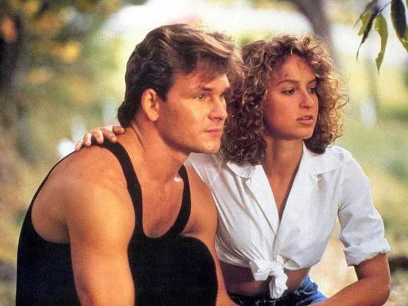 Jennifer Grey and Patrick Swayze in Dirty Dancing