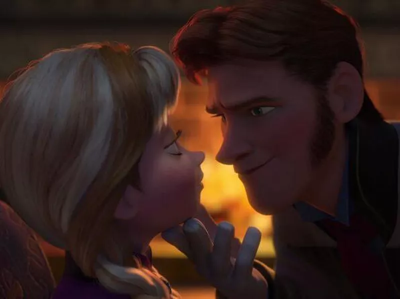 Hans and Anna from Frozen