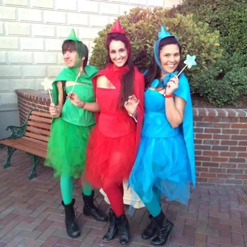 Flora Fauna Merryweather costumes