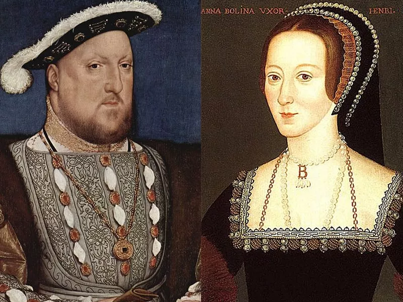 Henry VIII and Anne Boleyn