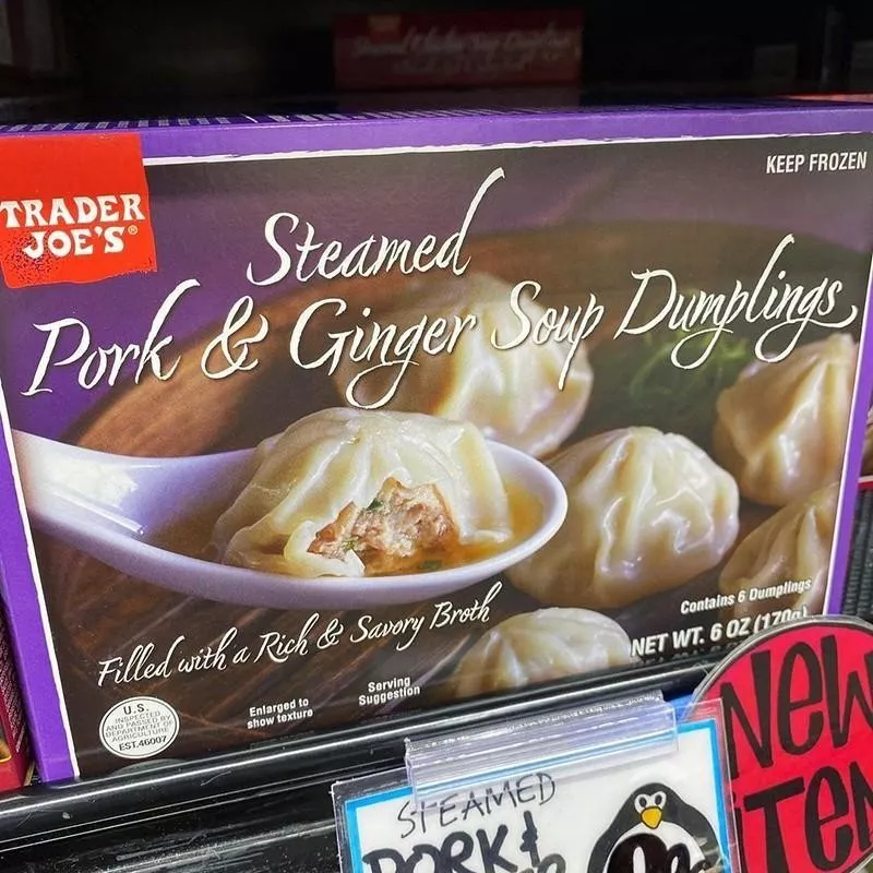 Steamed Pork & Ginger Soup Dumplings