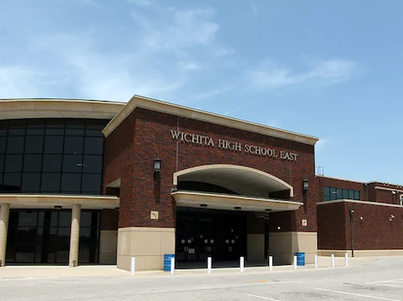 Wichita East new entrance