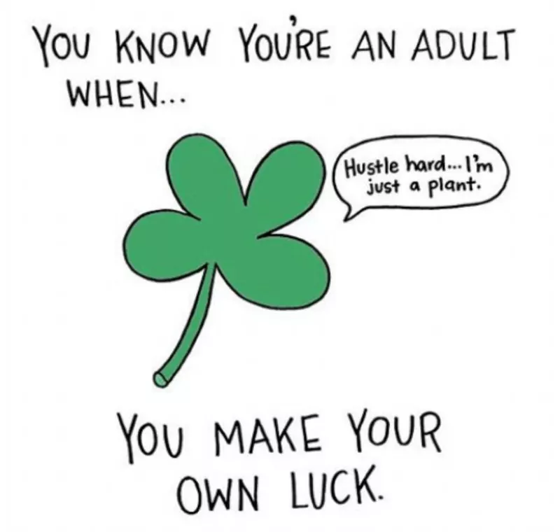 Make your own luck meme