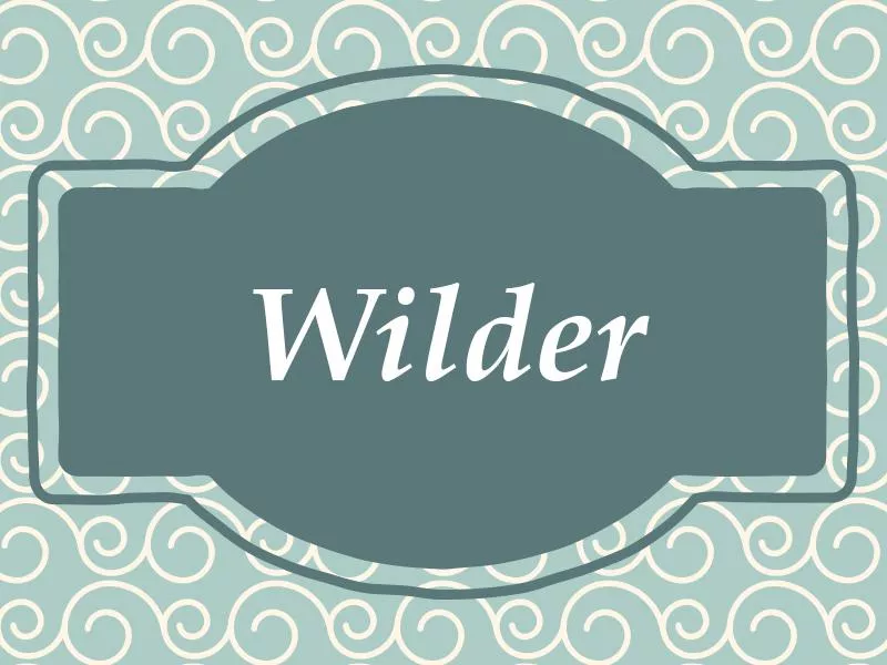 Wilder