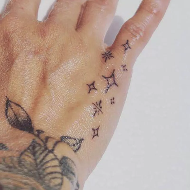 Star Hand Tattoo