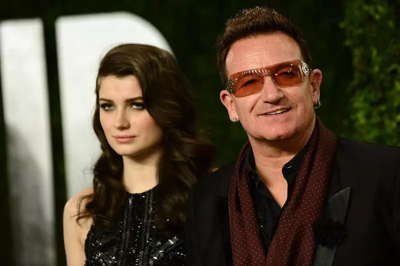 Bono and Eve Hewson