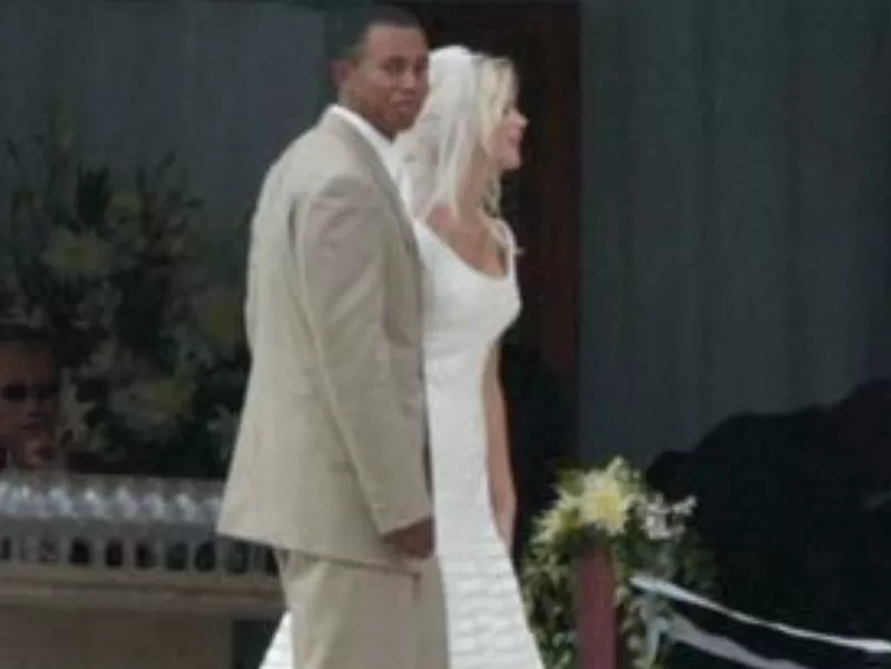 Tiger Woods and Elin Nordegren