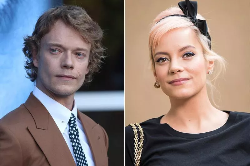 Alfie Allen and Lily Allen