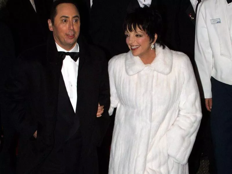 Liza Minnelli and David Gest