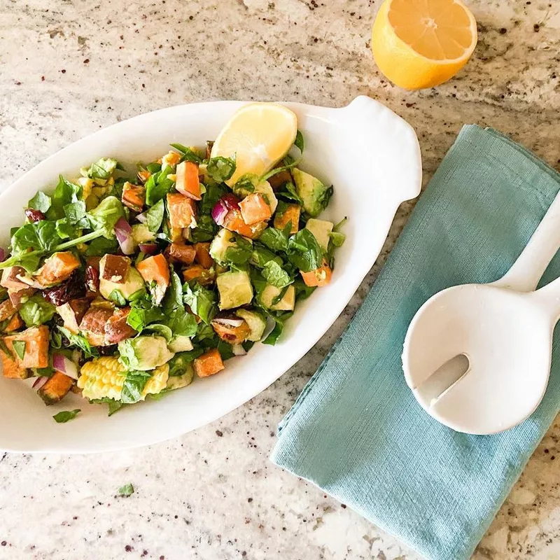 Buckwheat Cranberry Avocado Salad