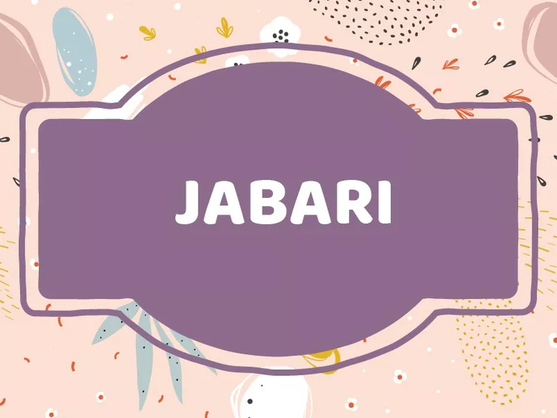 J Baby Names: Jabari